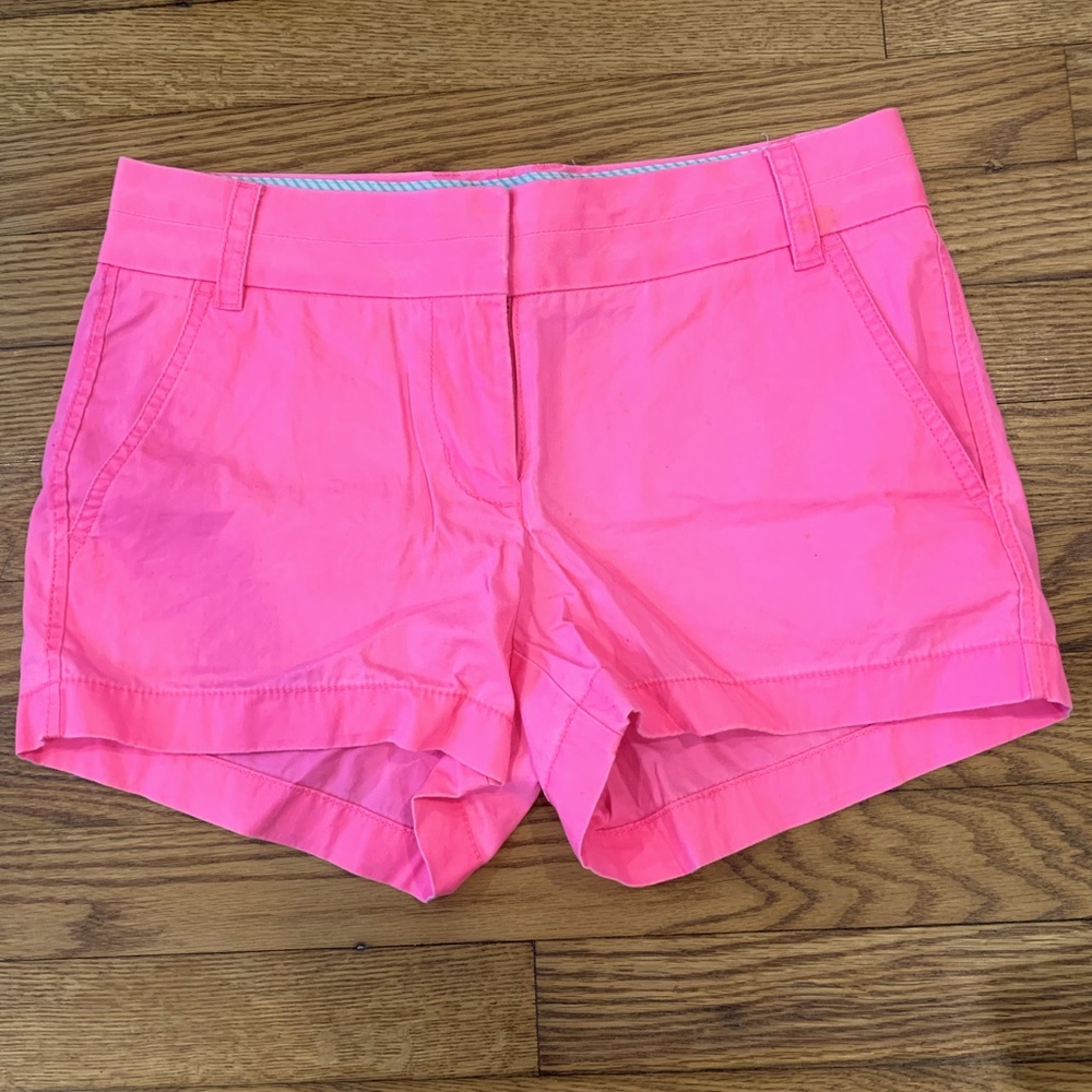 J.Crew 3” Hot Pink Chino Short